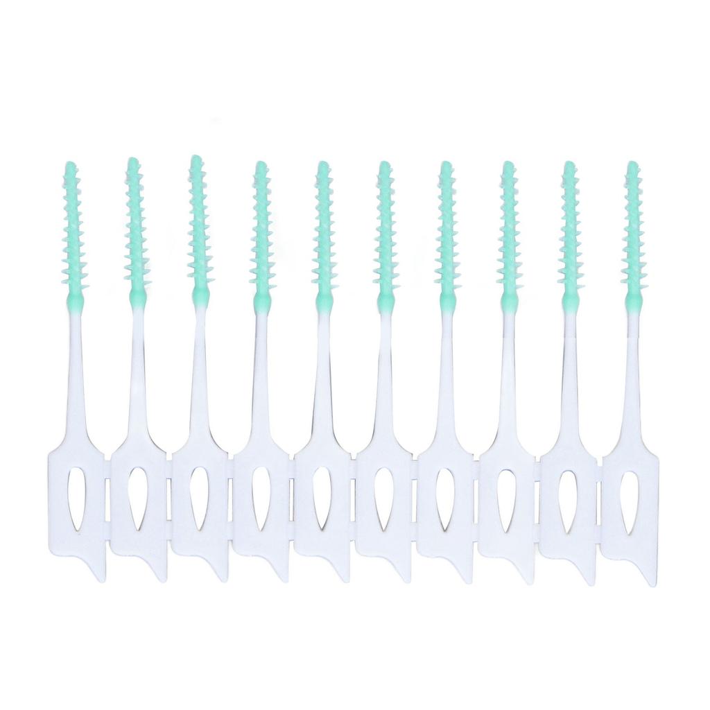 Interdental Brush Disposable Soft Dental Cleaning Floss Toothpicks for Oral Care Adults Children 160pcs