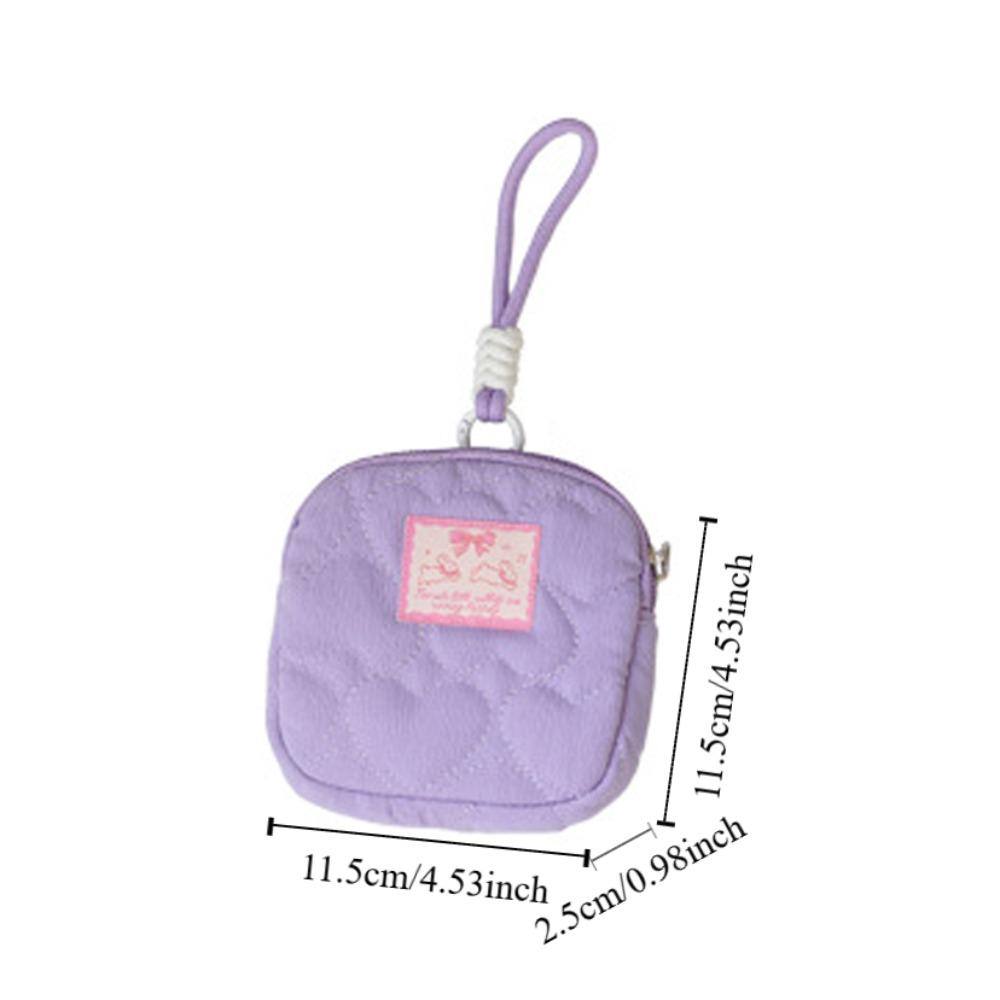 Small Wallet Fresh Rabbit  Coin Purse Love Cosmetic Bag Sweet Small Wrist Bag  Decoration