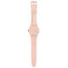 Swatch BARNS-GRAHAM'S ORANGE AND RED ON PINK SUOZ362 Watch, Pink