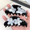 Rhinestone Butterfly Hair Claw Headwear Large Shark Clip Acetate Hair Crab Clip  Travel