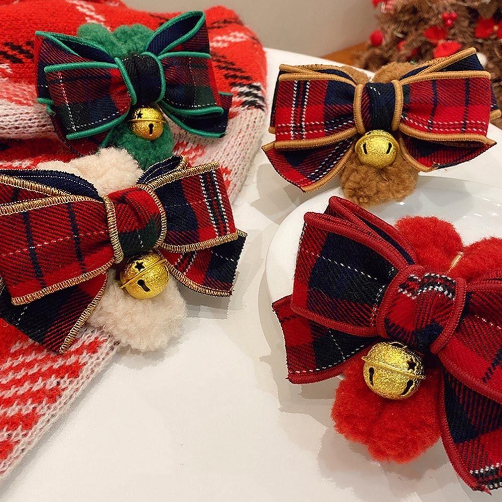 Christmas Winter Hair Clip Plush Korean Ponytail Holder Women Hair Claws Shark Clip Autumn Hairgrip