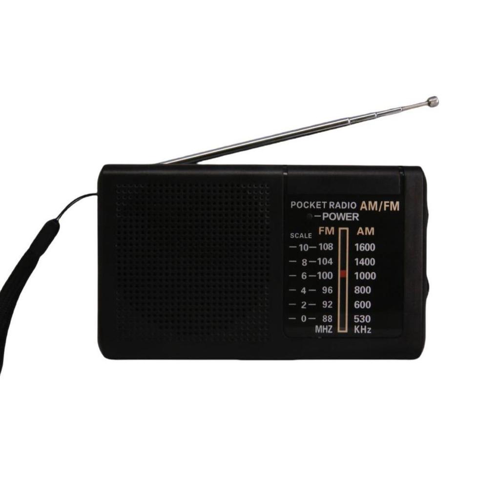 KK257 Portable AM/FM Two-Band Retro Wireless Radio
