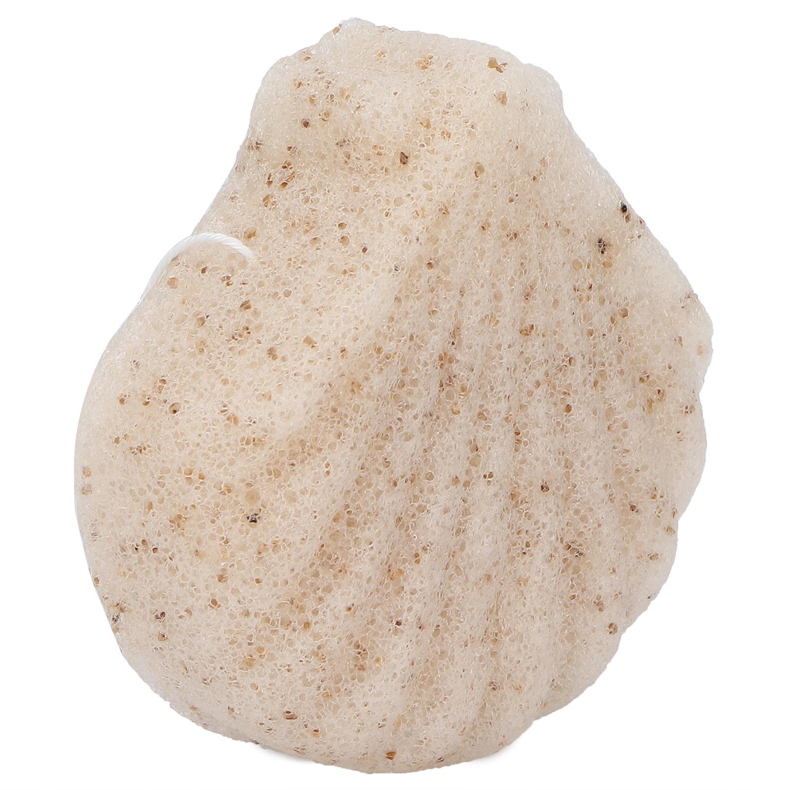 

Exfoliating Facial Sponge Portable SkinFriendly Face Cleansing Bath Puff (Shell Shape)