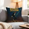 Sänger Michael Jackson Kissenbezug 1 Stück Dekorative Bezüge Weiche Kissenhülle Für Sofa Couch Dekoration 40X40 45X45 Kissenbezüge