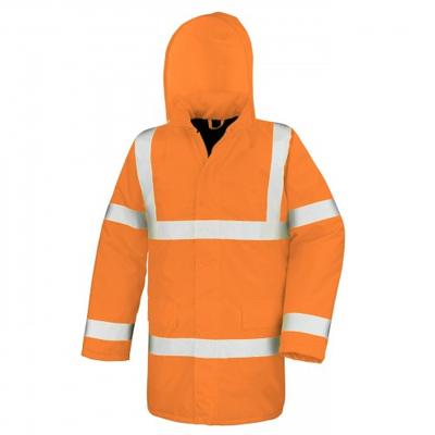 Result Core High-Viz Motorway Coat (Waterproof & Windproof)
