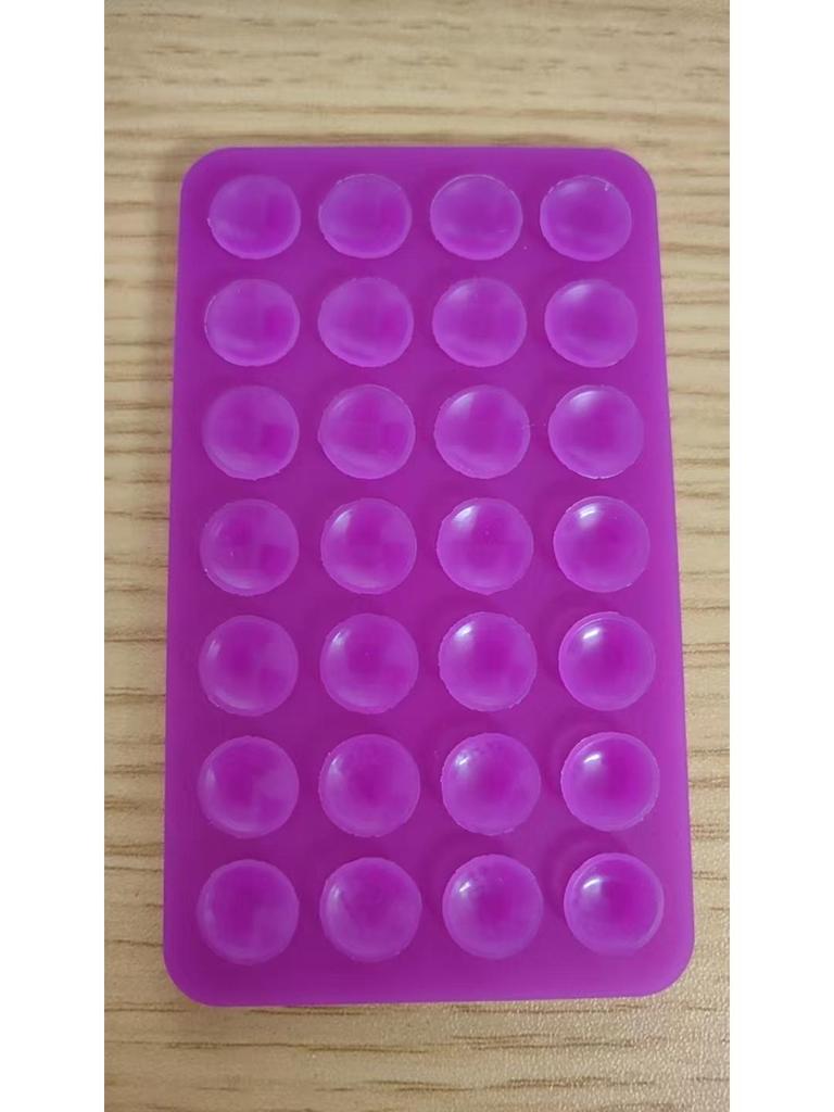 28-Piece Double-Sided Silicone Phone Suction Cups for Strong, Versatile Bonding On Smooth Surfaces