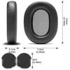 Memory Foam Replacement Earpads Soft Material Memory Foam Ear Pads  For Sony WH-1000XM5
