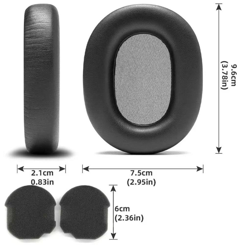 Memory Foam Replacement Earpads Soft Material Memory Foam Ear Pads For Sony WH-1000XM5