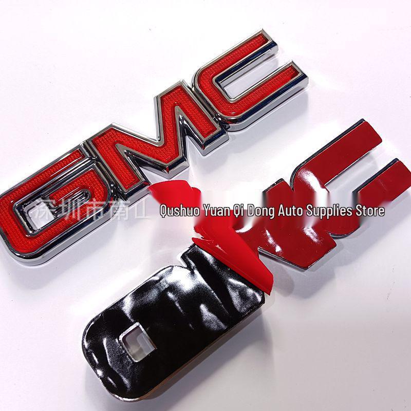 Chevrolet GMC Logo Grille Emblem & Body Sticker Set