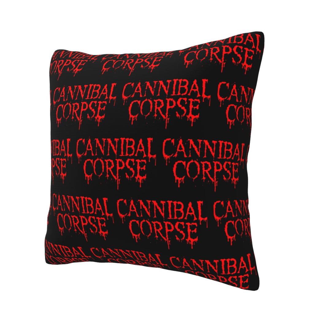 Cannibal Corpse Death Metal Band Square Pillowcase Pillow Cover Cushion Decor Comfort Throw Pillow for Home Car
