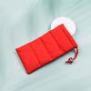 1pc Soft Quilted Nylon Eyeglass Case, Soft Padded Drawstring Glasses Pouch, Protective Spectacle Storage Bag