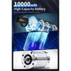 Electric Air Blower 10000mAh Turbo Fan Jet Fan with 5 Nozzles for Efficient Dust Cleaning