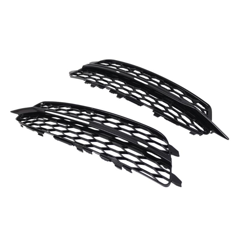 Suitable For C7 4G0807681D 4G0807682D Car Left Right Side Front Bumper Vent Grill Foglight Lamp Lower GrillesFrame Cover