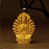 Thousand-Armed Guanyin Pendant Necklace: High-End Fashion Accessory and Unique Gift
