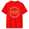 Unisexs TShirts RetireUnisext 2026 Retired 2026 Not My Problem 100 Cotton Tees Short Sleeve  T Shirts Crewneck Clothes Classic