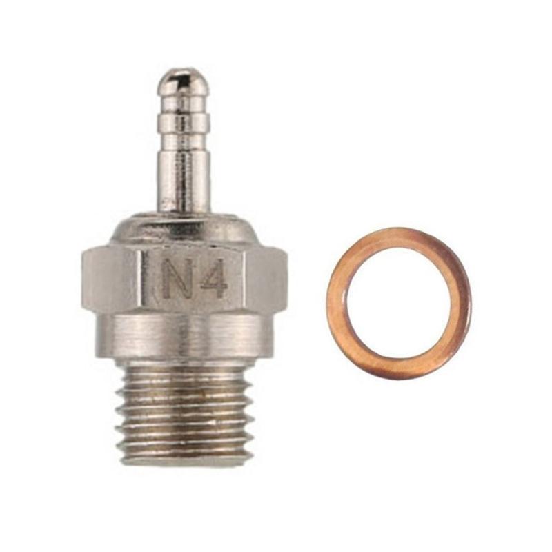Universal Glow-Plug N3-N4 Spark Engine Part For HSP RC Car Part Suits For 5%-40% Methanol-Fuel