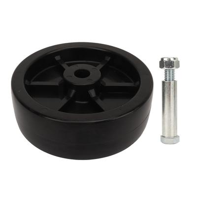 6 Inch Trailer Wheel 1200 Lbs Load Capacity Stable Swivel Caster Wheels For Trailer Jack Lawnmowers Utility Carts Nylon