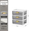 Multi-layer Desktop Organizer: Drawer-Type Storage Box for Office Supplies, Stationery, and Cosmetics