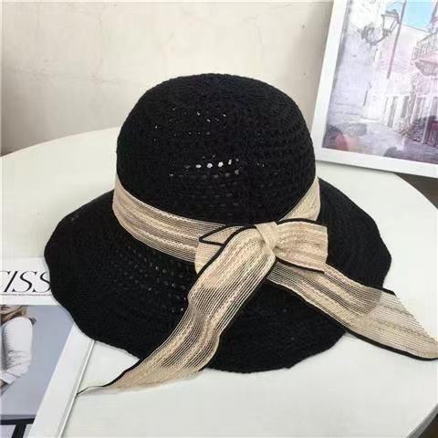 

Sunshade Hat For Women Sunscreen Big Brimmed Hat For Leisure Students In Summer Foldable Face Covering Sun Hat Cap One Size чорний