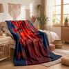 Middlesbrough Theme Fleece Blanket Cozy Soft Plush Blanket For Bedroom Couch Travel