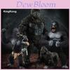 Modelo Figura Gorila King Kong Ilha da Caveira Brinquedo Adornado Com Detalhes Realistas Para Crianças e Adultos