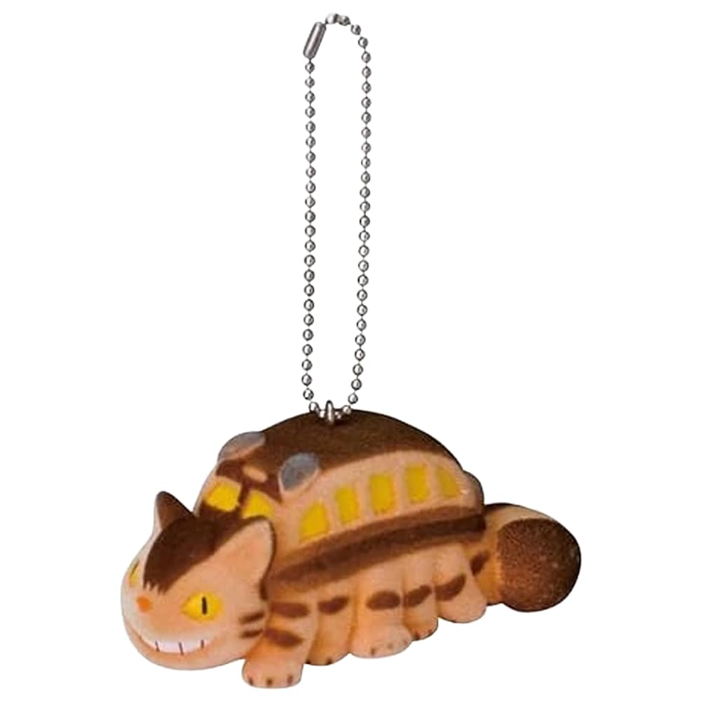 Sekiguchi Studio Ghibli My Neighbor Totoro Flocking Keychain Catbus 404858