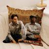 The SShawshank Redemption Cushion Cover Silky Short Plush Sofa Pillow Cover Hidden Zipper Soft Dustproof Case for Home Decor