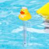 Rubber Duck Float Temperature Gauge For Pool Duck Precise Temperature Gauge With String For Outdoor & Indoor Swimming