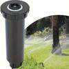 360 Degree Rotating Pop Up Sprinkler Head High Pressure Retractable Plastic Garden Irrigation Tool For Lawn Flower Bed Watering
