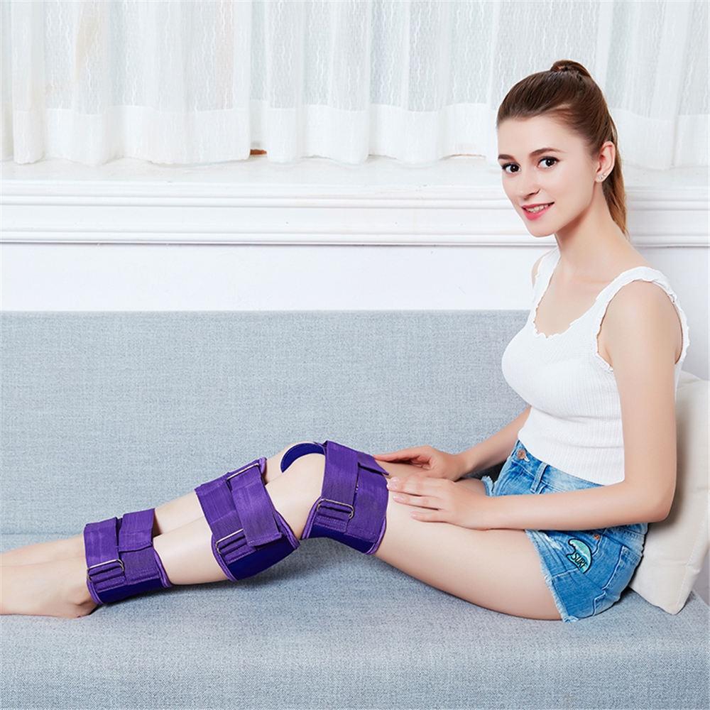 

Регулируемая лента для коррекции ног типа O/X, искривленных ног, вальгусного колена, выпрямления осанки, лента для красоты ног для взрослых и детей 023 leg straps average size фиолетовый