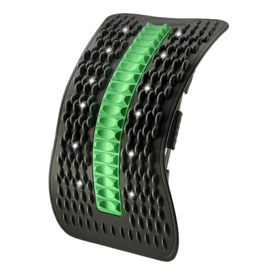 Ergonomic Back Stretcher Waist Trainer Spine Decompressor Lower Back Pain Relief Massager Lumbar Back Cracker Board Stretching Device
