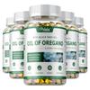 Capsule molli complesse di olio di origano, combinate con olio di semi neri, per la salute immunitaria, antiossidante e adatte agli adulti.