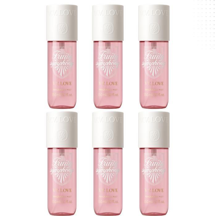 Vv Love Fruity Symphony Brume Parfumée pour femme 6*150ml