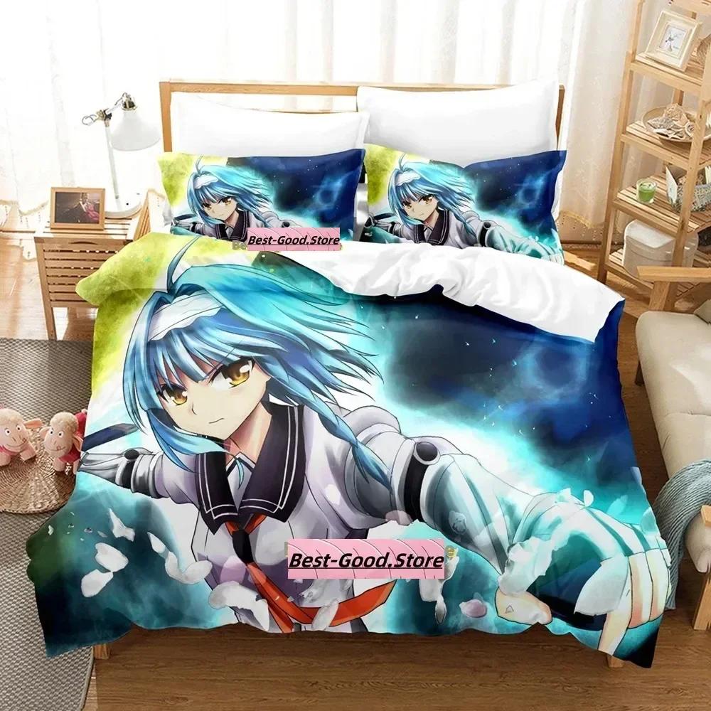 

Comforter Shinmai Maou No Testament Bedding Set Printed Bed Set With Bed Single Double Queen Super King Size Comforter (quilt)-EU Single(135*200cm)3pcs