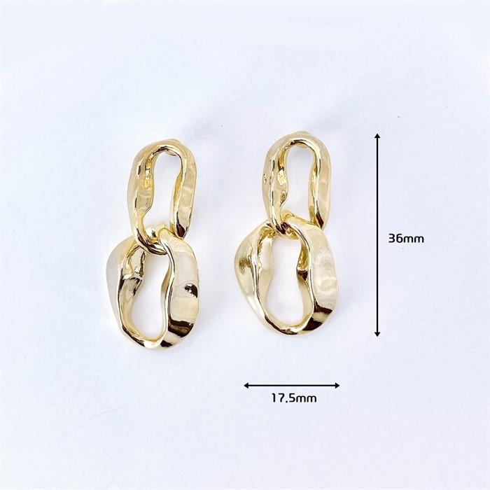 Maxi Antique Bold Unique Drop Earrings (7328401)