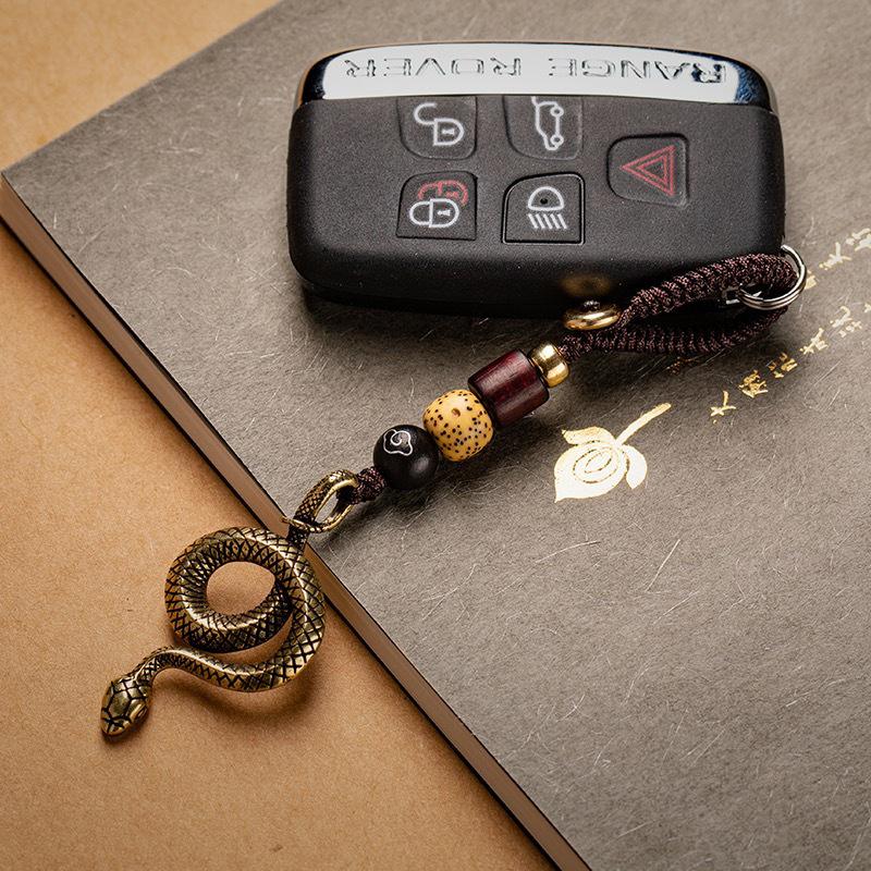 Zodiac Snake Gift - Mystical Charm - High-Quality Brass - 11.1Cm - Unique Accessory