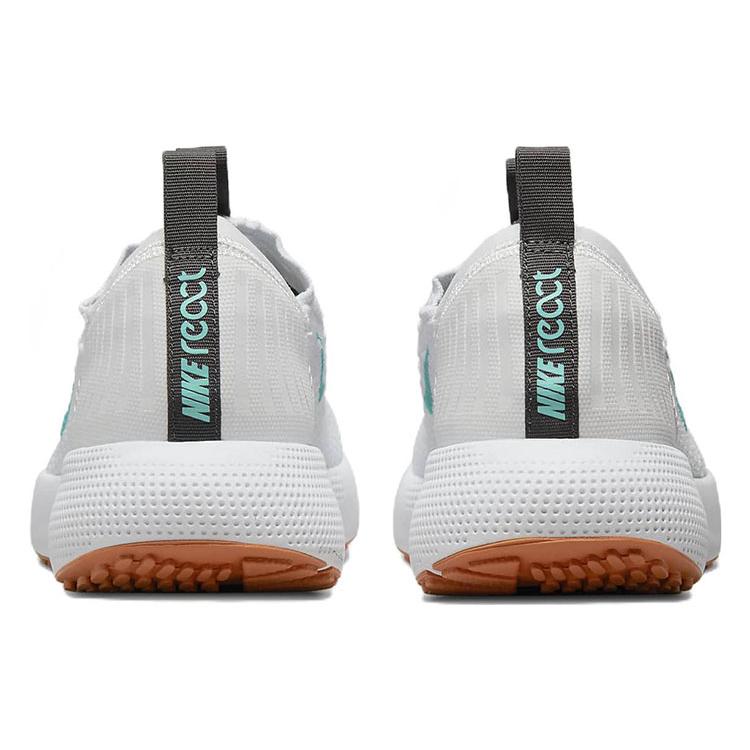 New Nike React Escape Run Flyknit 'Platinum Tint Washed Teal' Women's DC4269-004