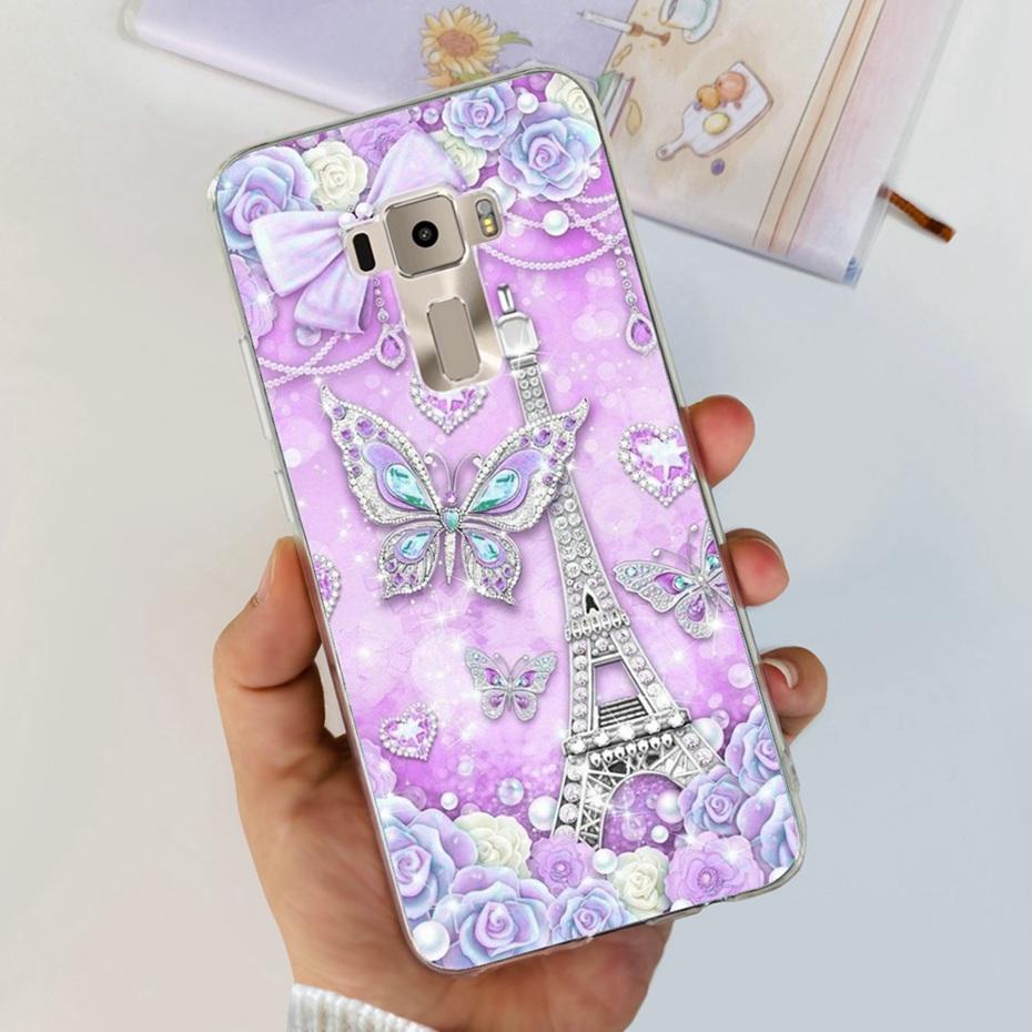 Cute Case For Asus ZenFone 3 ZE520KL ZA520KL Soft Silicone TPU Protective Cover For Asus Z017D Z017DA Z017DB Phone Cases 5.2"