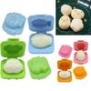 2x Cute Cartoon Boiled Egg Rice Mold Bento Maker Sandwich Cutter Kitchen Tools