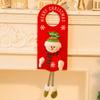 Elk Snowman Cute Hanging Pendant Doorknob Hanger Door Decor Christmas Ornament