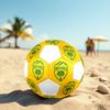 South Africa National Football Size 5 Soccer Ball, Machine-Stitched PVC, Durable & High Bounce, All Ages Fit, Fan Merchandise, Matches & Outdoor Use.