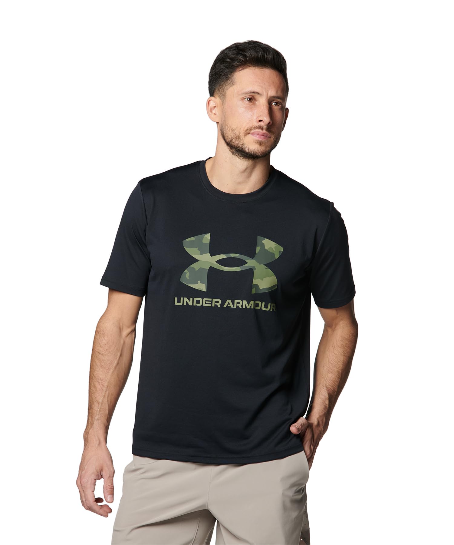 

UA TECH GRAPHIC SS SEASONAL Black LG [Under Armor] / / чорний