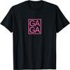 GAGA Novelty Graphic Tee Unique Fun Gaga Typography T-Shirt