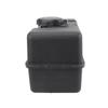 Lawn Mower Fuel Tank Replacement, Black Tank Assembly with Mounting Holes and Screw Cap, 17 x 14 x 18 cm Sizing