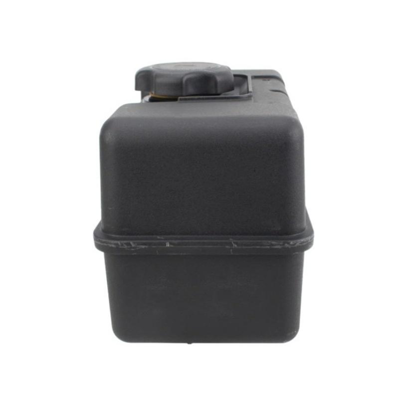 Lawn Mower Fuel Tank Replacement, Black Tank Assembly with Mounting Holes and Screw Cap, 17 x 14 x 18 cm Sizing