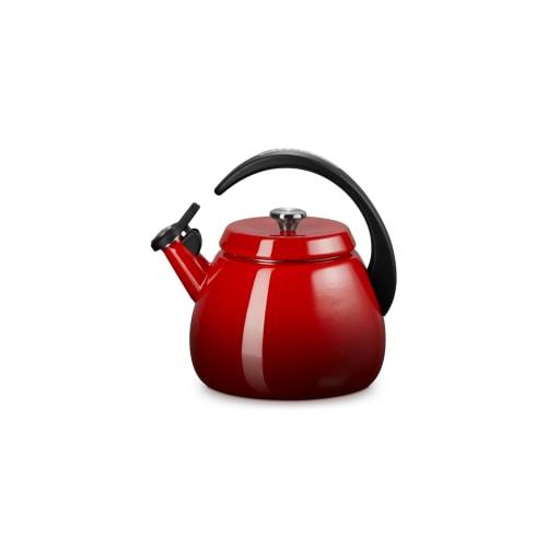 

Le Creuset Crochet Kettle, 2.1L, Cherry Red, Gas and Induction Compatible [Official Japanese Product]