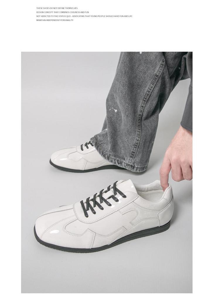 Herren Vintage Minimalistische Deutsche Trainingsschuhe - Klassische Lässige Boxschuhe, Große Größen Erhältlich
