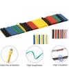127-328pcs Heat Shrink Wrapping Kit Thermoresistant Tube Heat Shrink Tubing Electrical Connection Wire Cable Insulation Sleeving