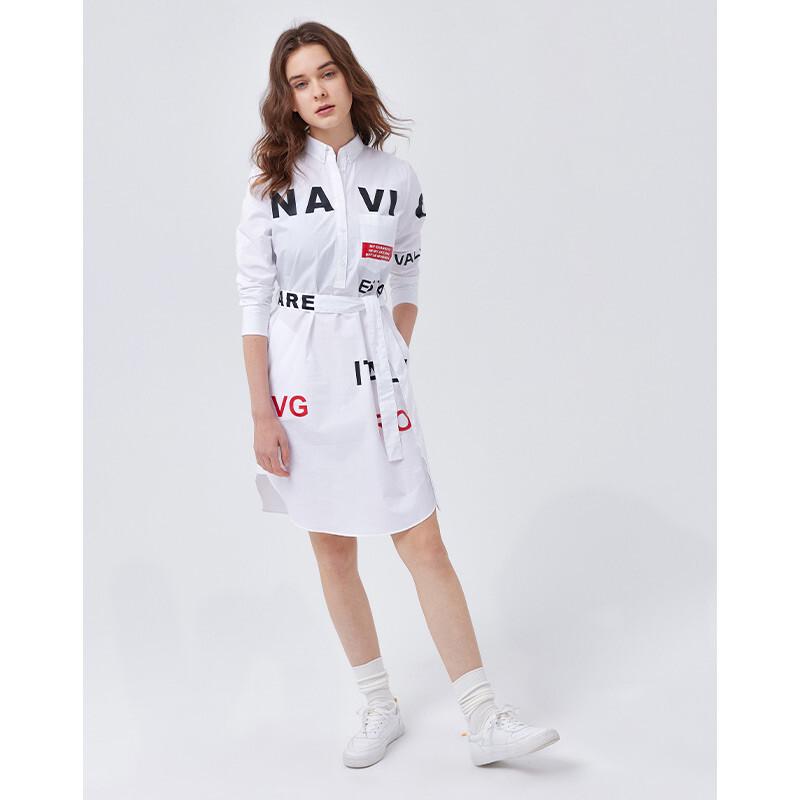 

Navigare NVG Women s Long-Sleeve Shirt Dress L