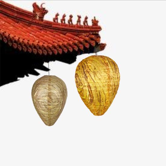 Wespennest-Lockvogel, zum Aufhängen, Bienenabwehr, Papierlaterne, 22 x 28 cm, Antrieb, Bienenstock, Wirbeltuch, umweltfreundlicher Edelstahl, für den Haus- und Gartenbereich